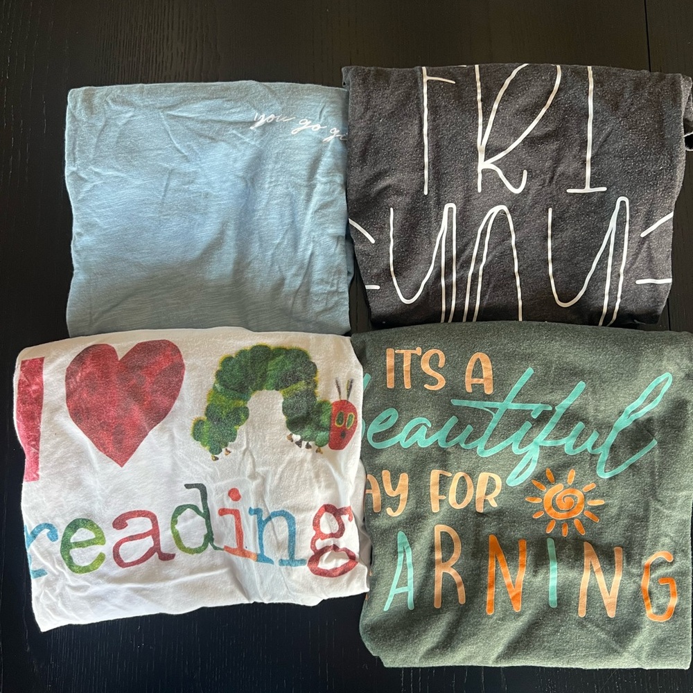 Graphic T-Shirts Set of 4